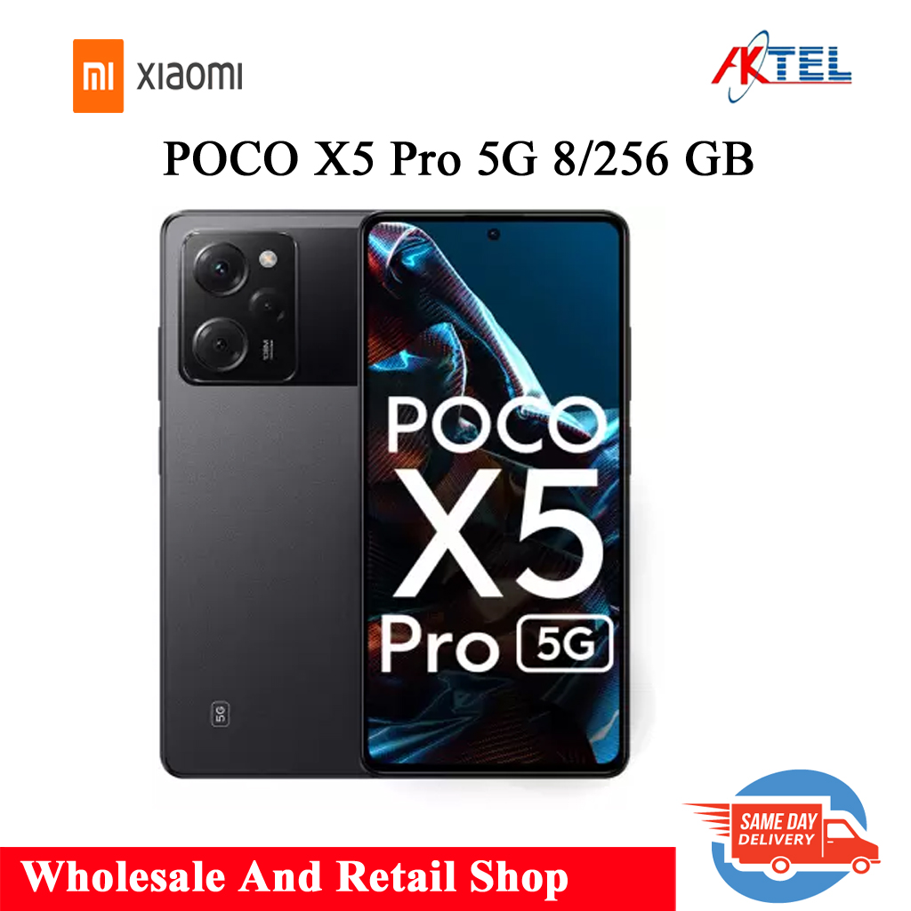 POCO X5 PRO 5G 8/256 GB // Brand New Set // With Warranty //AMOLED, 1B colors, 120Hz //Qualcomm SM7325 Snapdragon 778G